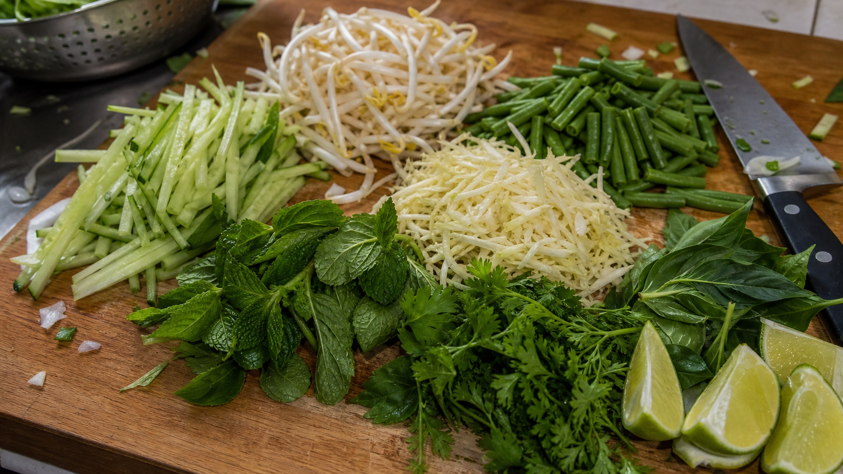 手順5: 野菜を冷たく準備する